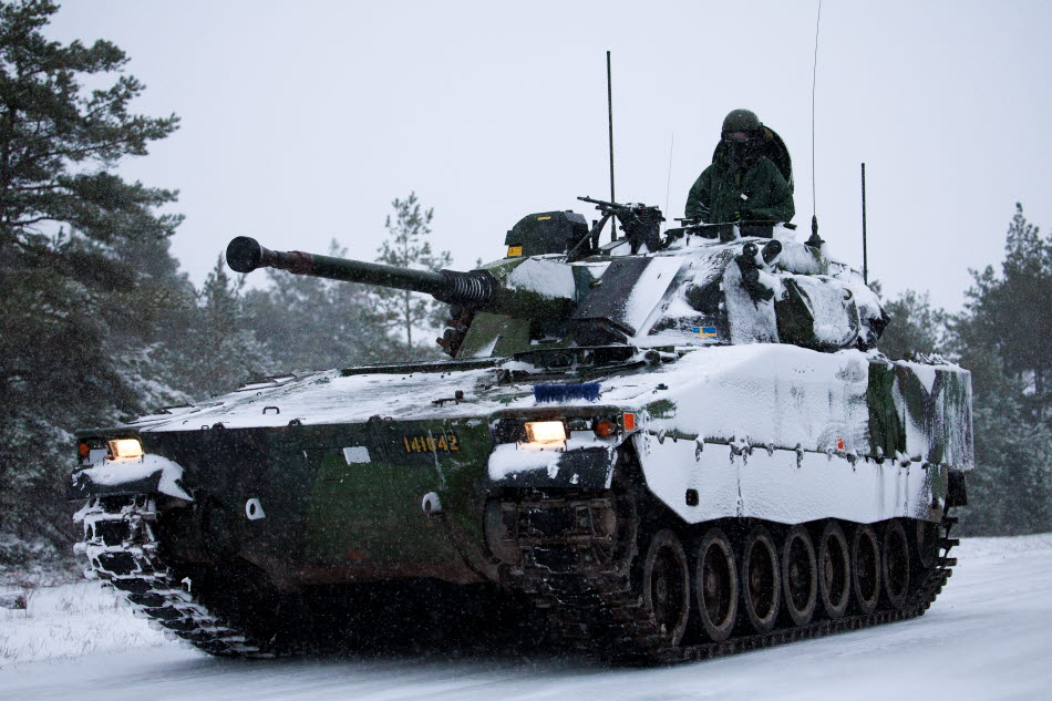 Stridsfordon 90. Foto: Försvarsmakten