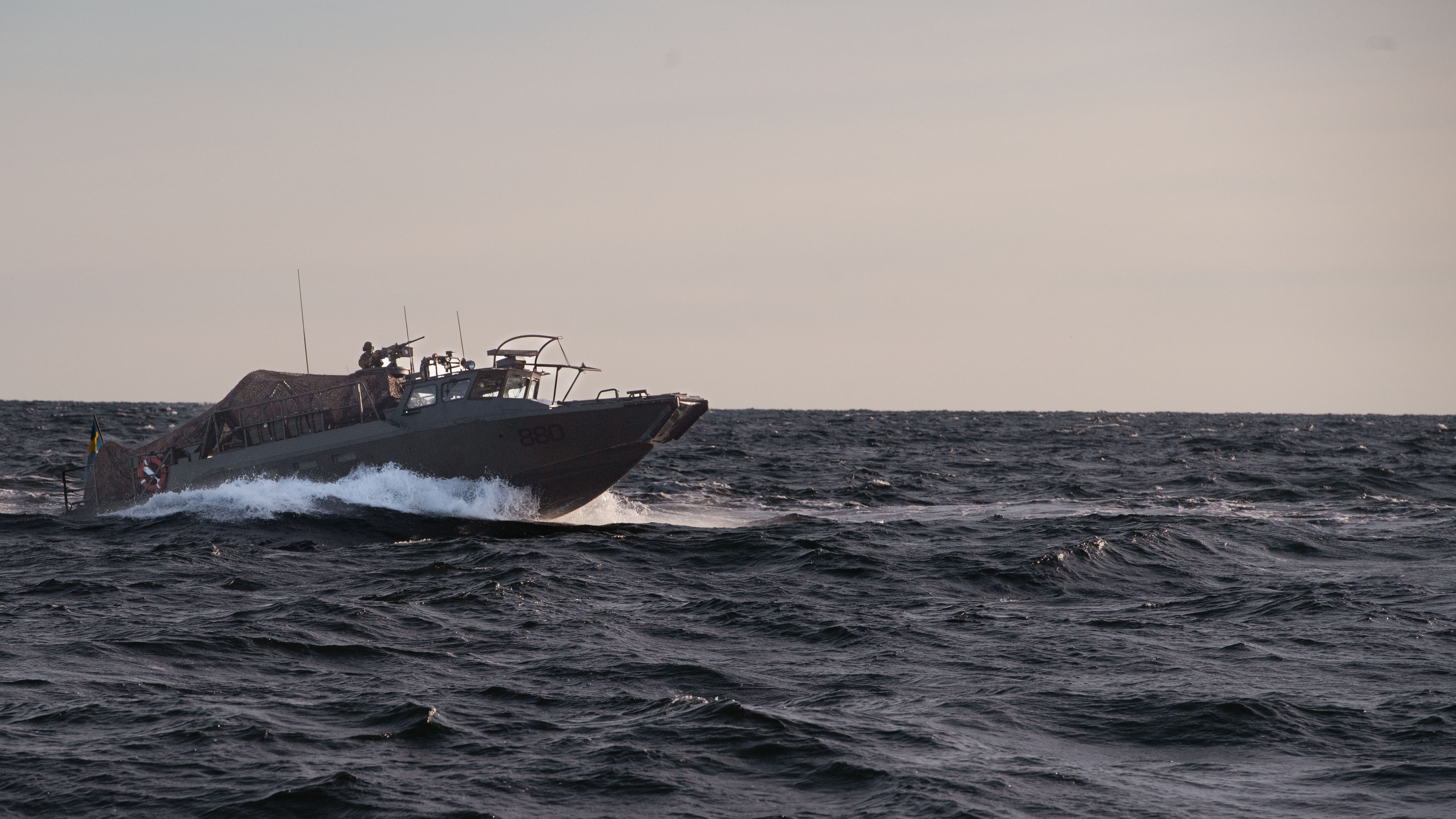 Stridsbåt 90. Foto: Erik Westberg / Försvarsmakten