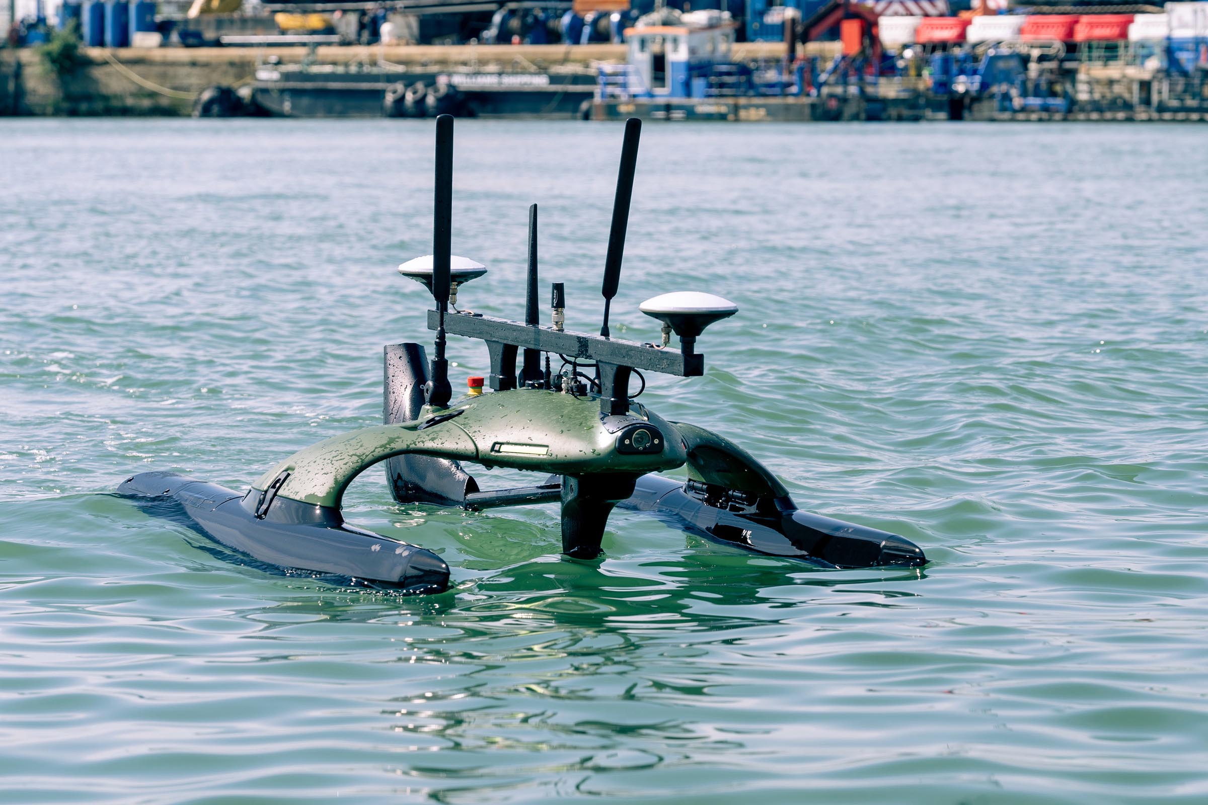 Sonobot 5, Unmanned Surface Vechichle (USV). Foto: BUVI Scandinavia AB