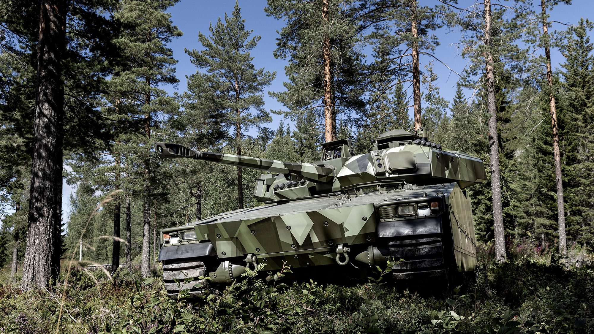 Stridsfordon 90. Foto BAE Systems Hägglunds
