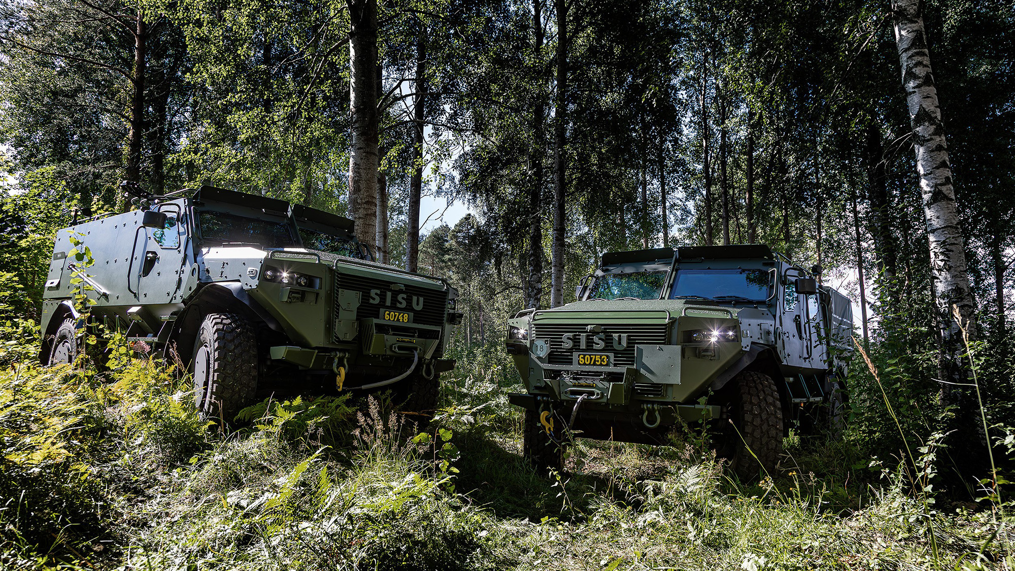 TGB24, Terrängbil 24. Foto: SISU Auto.