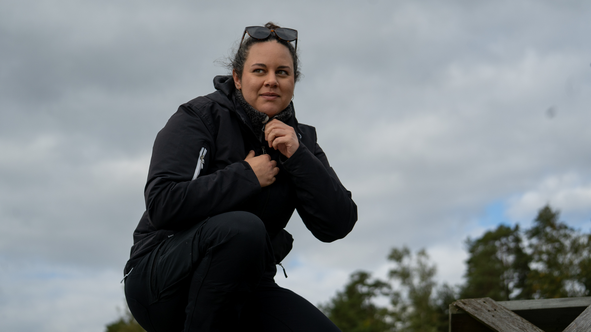 ”Vi vill se hur båten fungerar, hur den beter sig och vad man kan göra med den”, säger Johanna Norén, FMV. Foto: FMV